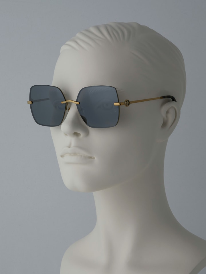 Sonnenbrille für Damen in gold