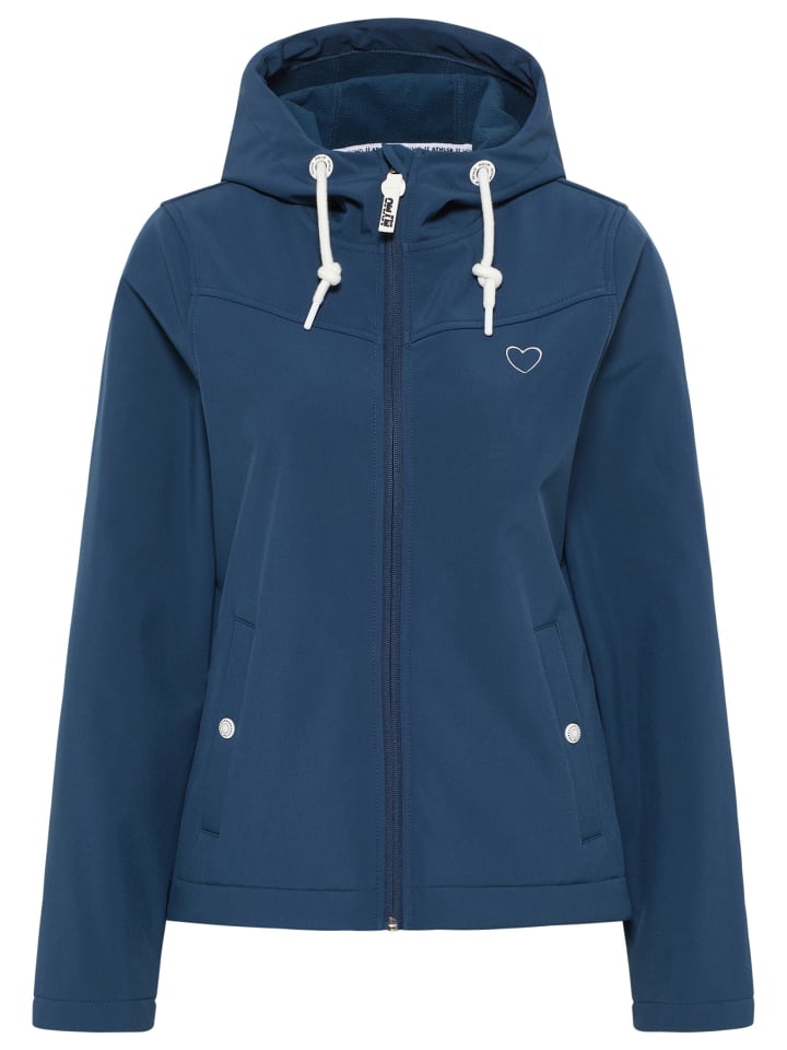 Damen Softshelljacke in Dunkelblau