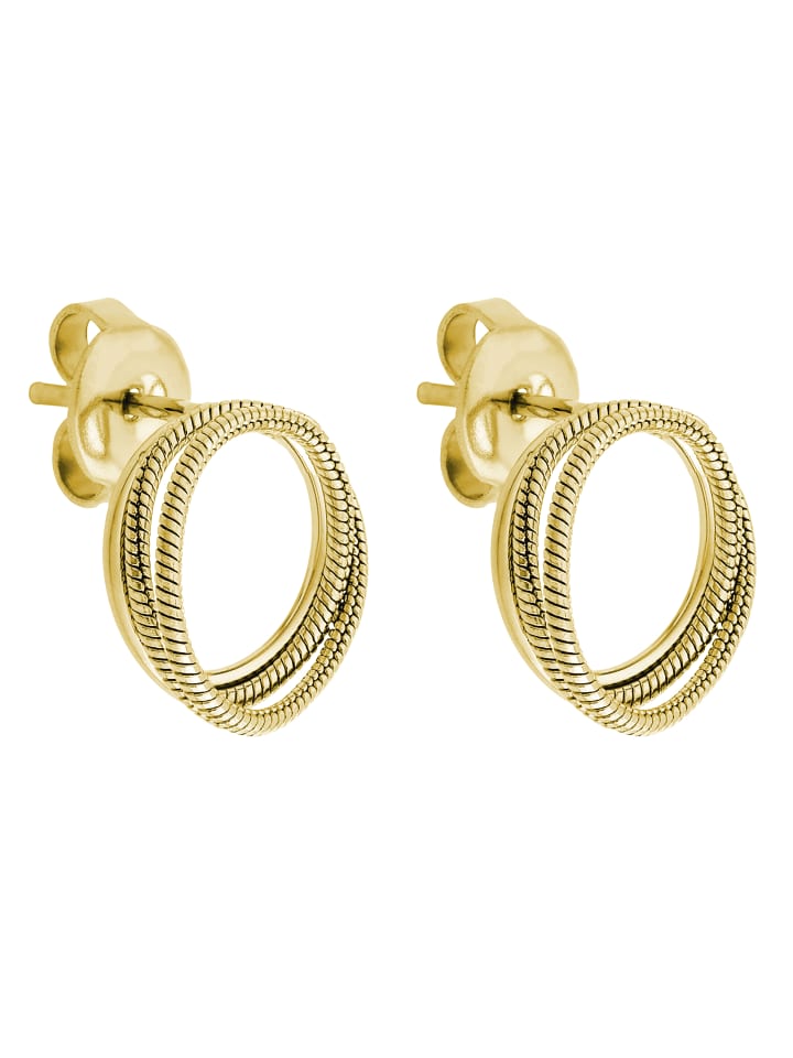 Ohrstecker The Sleek in gold