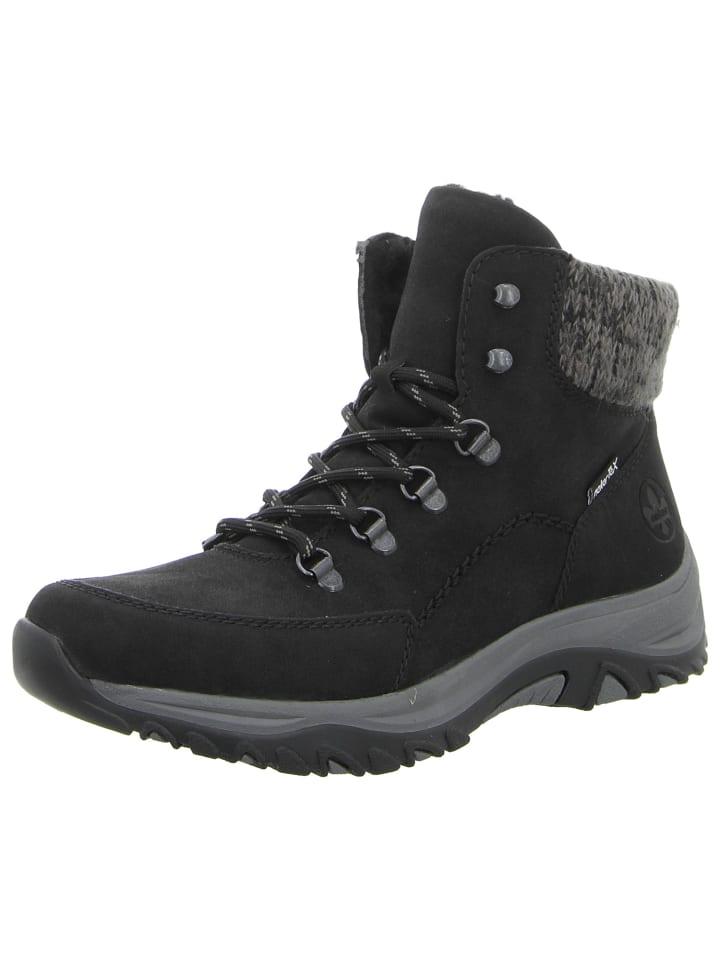 Schnürschuh in schwarz