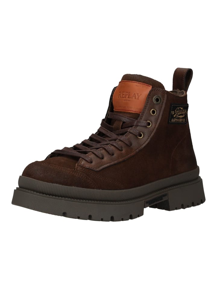 Stiefelette Braun