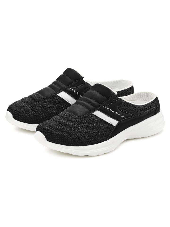 Sabot in schwarz/weiß
