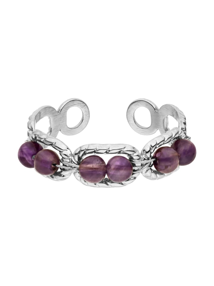 Ring Purple Dusk Silber