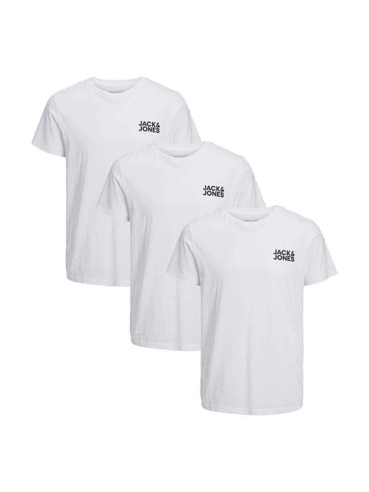 T-Shirt Corp in White / small print