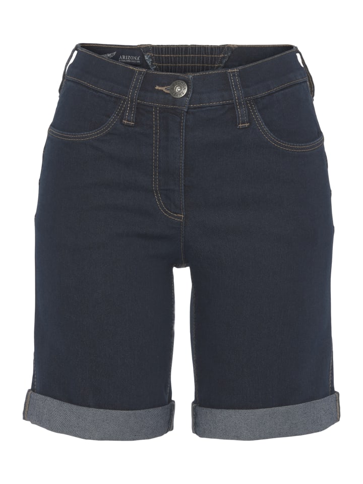 Jeansbermudas in dark blue