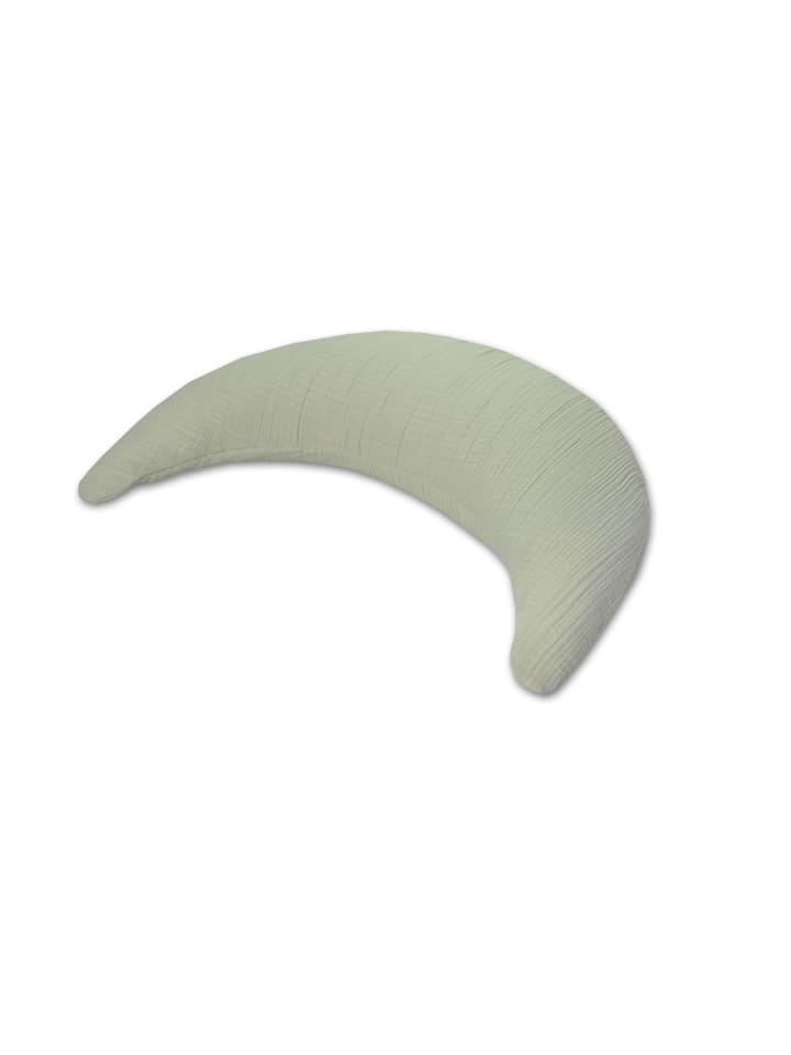 Musselinmond Stillkissen Salbei