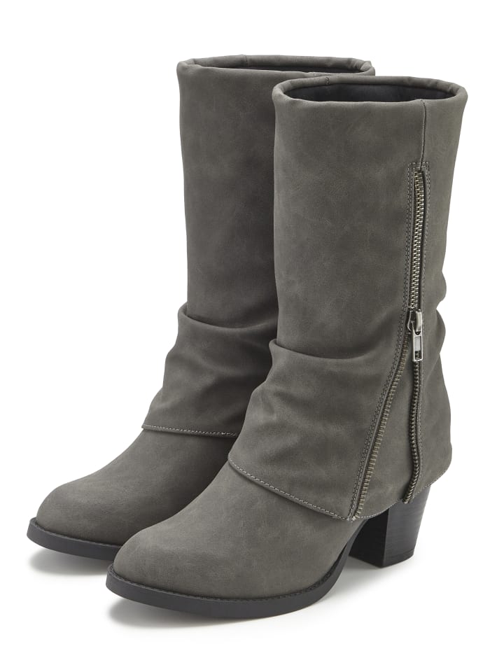 Stiefel in grau