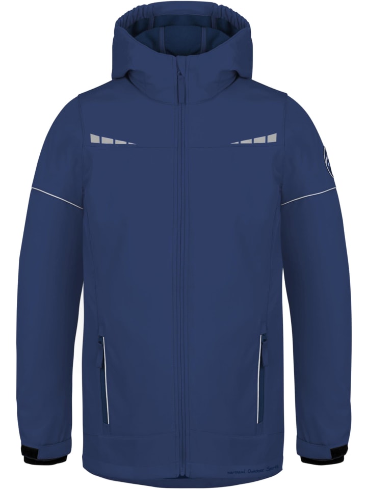 Kinder Softshelljacke Galway in Blau