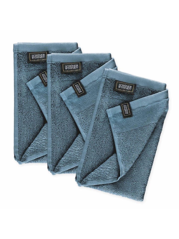 Gästehandtuch SENSE 3 in Blau