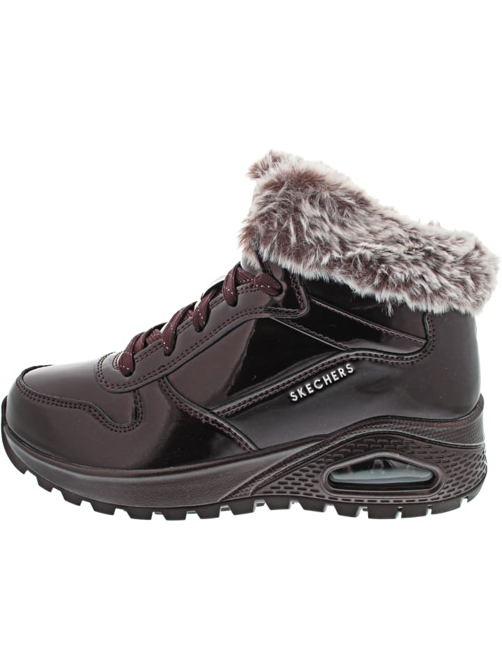 Uno Rugged Schnürstiefelette Rot