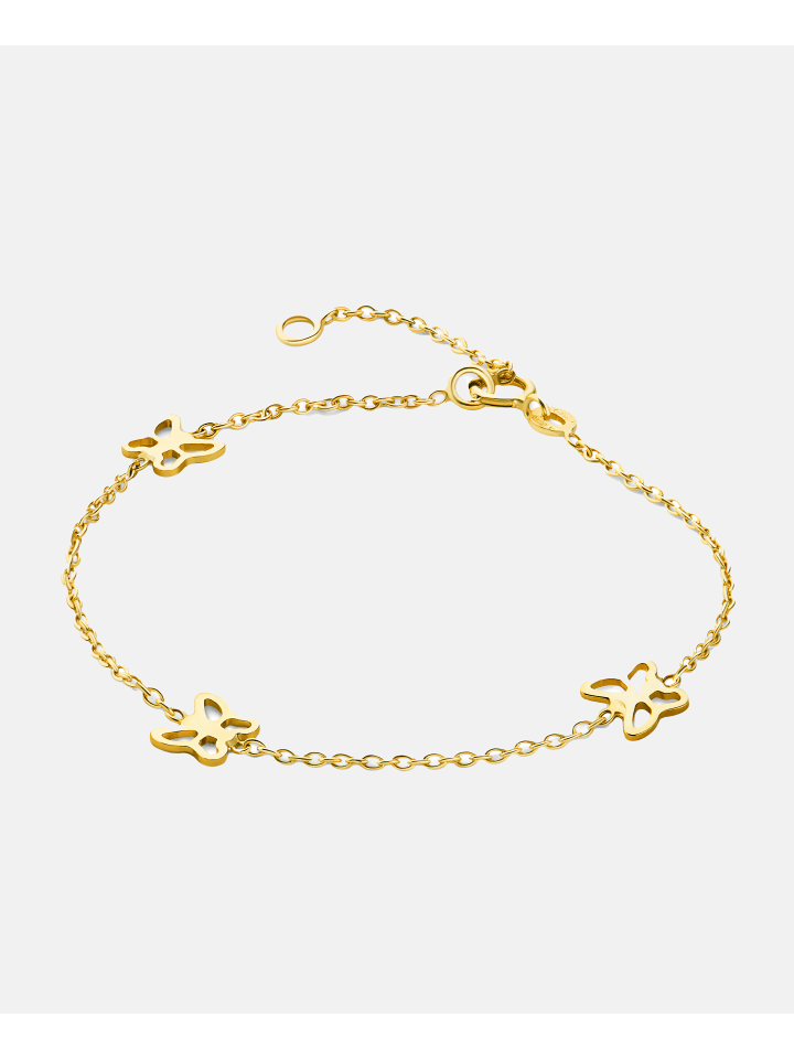 Armband aus 375 Gelbgold für Kinder
