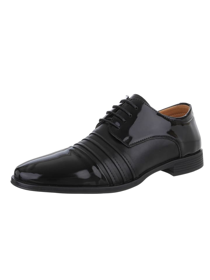 Halbschuh in Schwarz