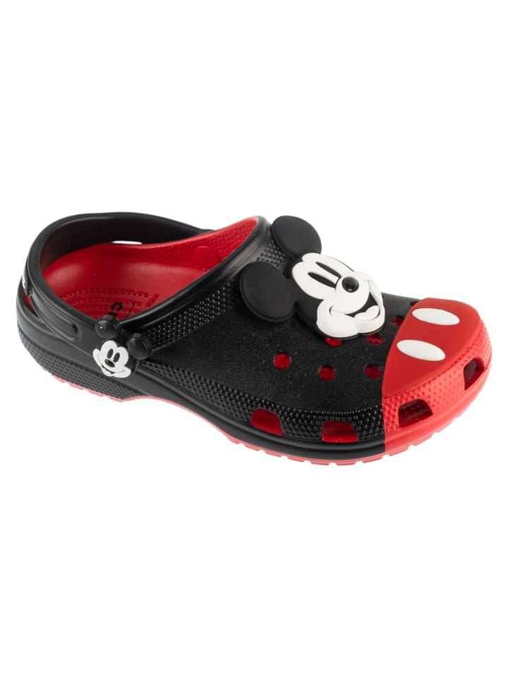 Crocs Mickey Mouse Classic Clog in Schwarz