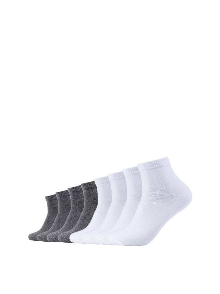 Kurzsocken 8er Pack white mix
