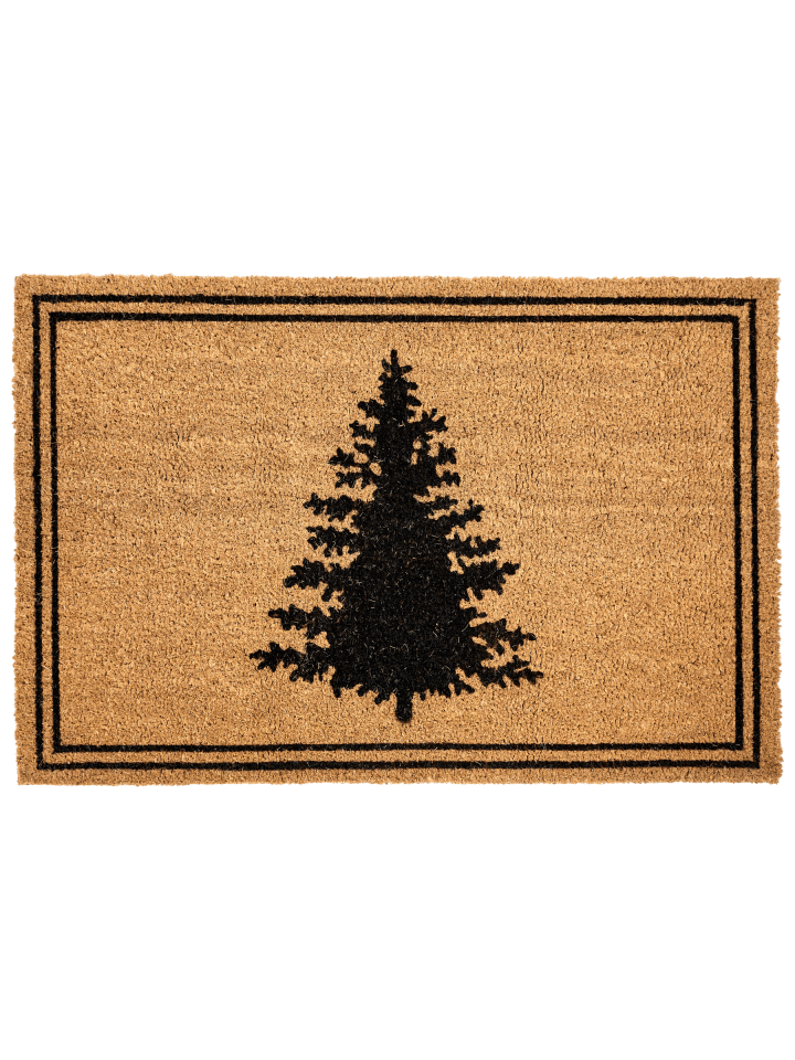 Fußmatte MANAPAO in Naturfarben/Schwarz - (W) 60 x (L) 90 cm