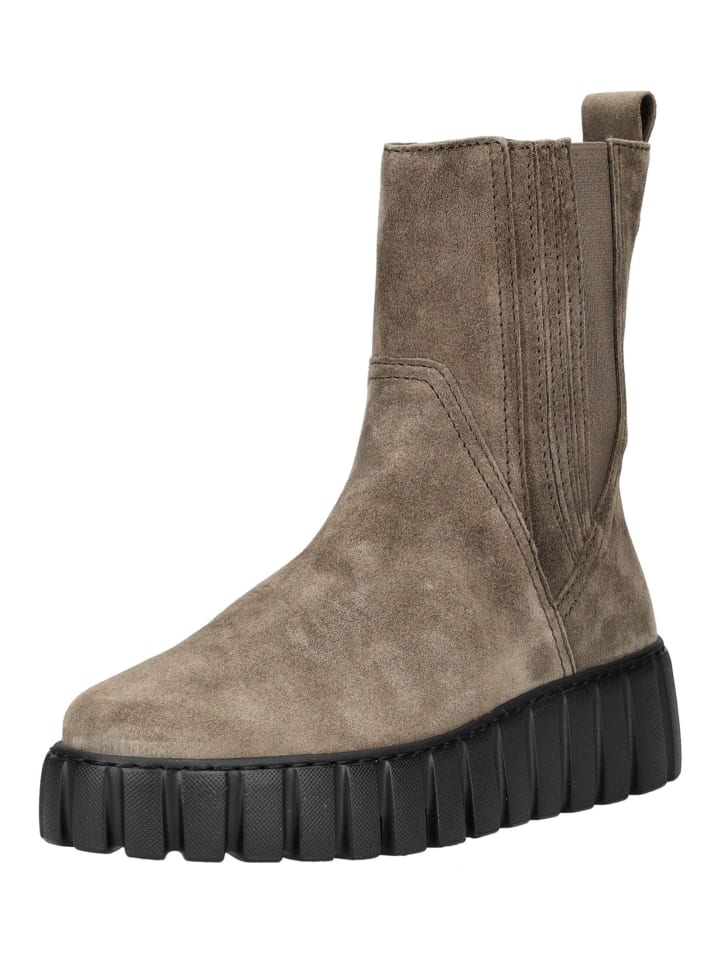 Stiefelette Braun