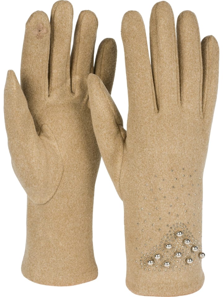 Touchscreen Handschuhe in Camel