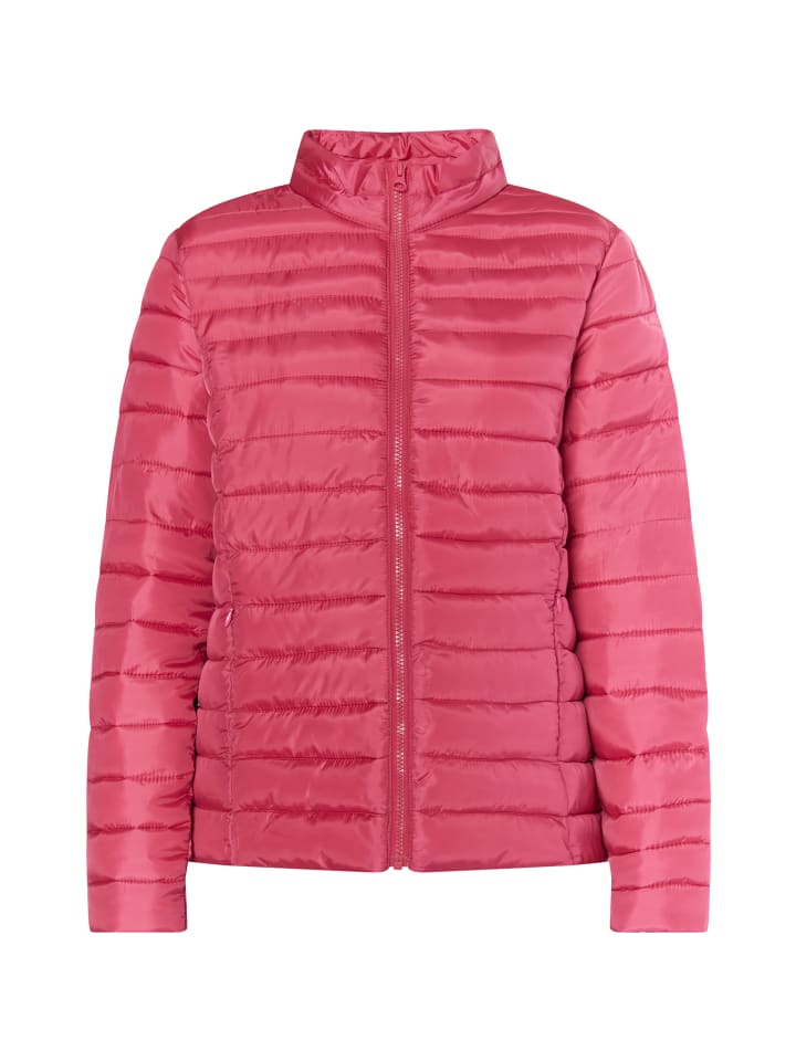 Damen Leicht Wattierte Jacke in pink