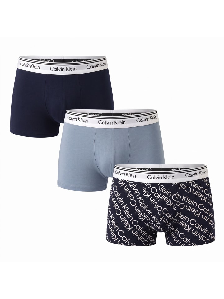 3er-Set: Boxershorts in Blue