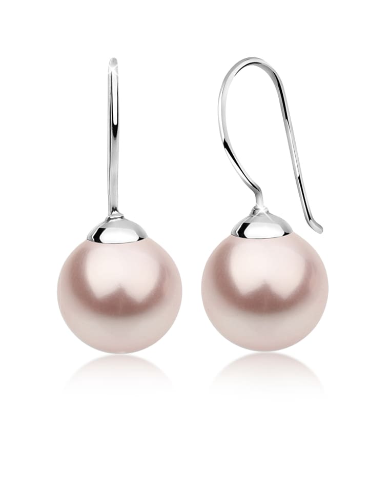 Ohrringe 925 Sterling Silber in Rosa