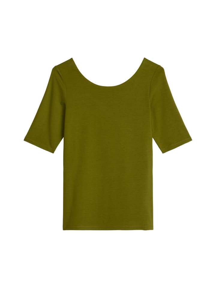 T-Shirt slim in Schwarz