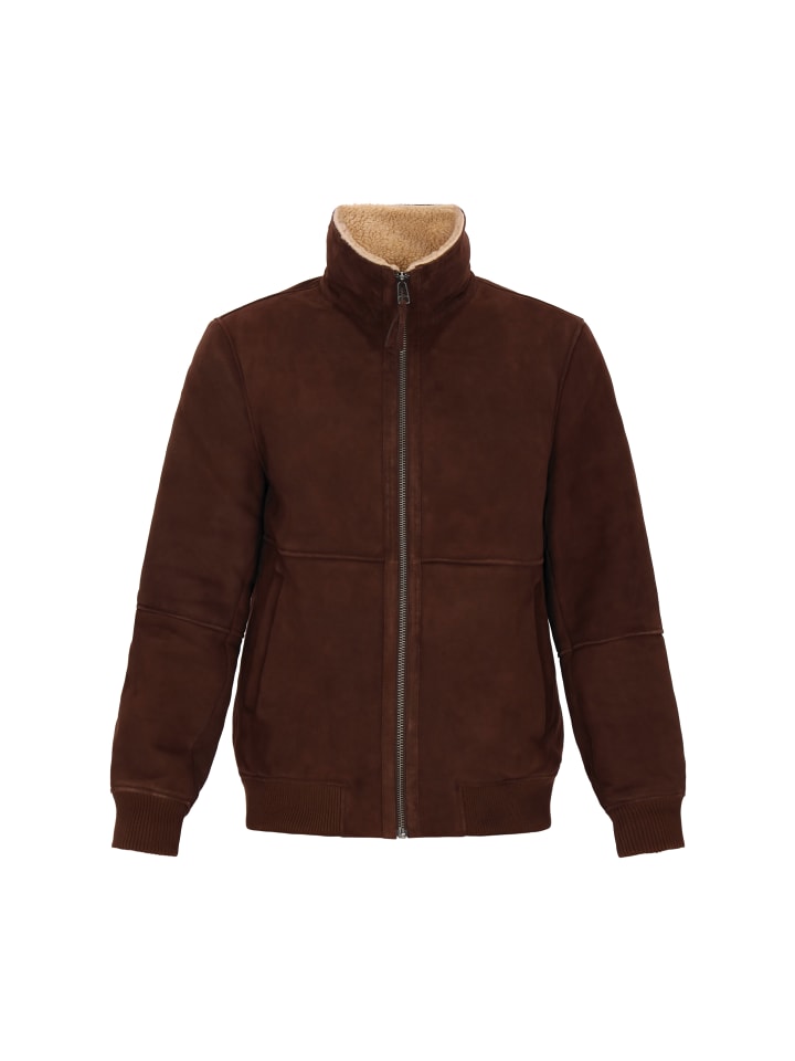 Men Jacket in chocolate