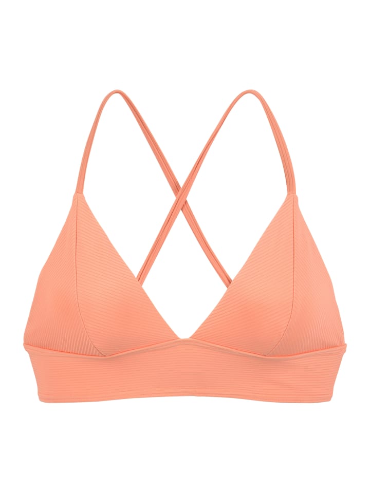 Triangel-Bikini-Top in lachs