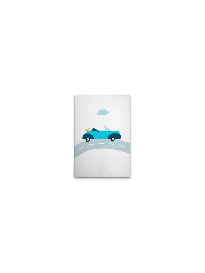 Leinwandbild Canvas Cars Weiss