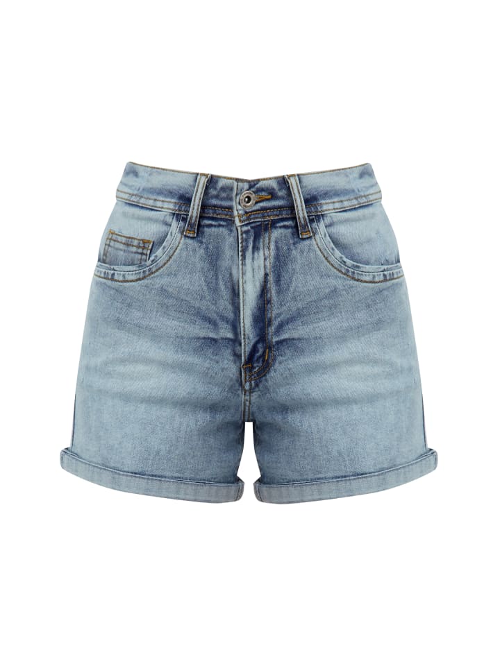 Jeans-Shorts Basic in light blue