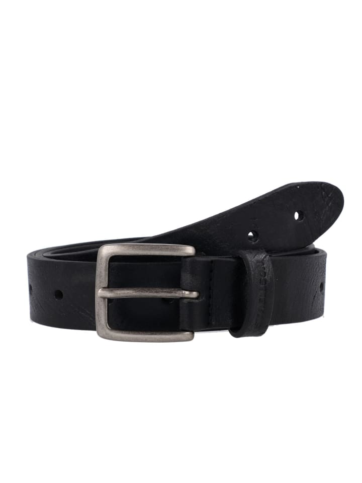 Gürtel Leder black