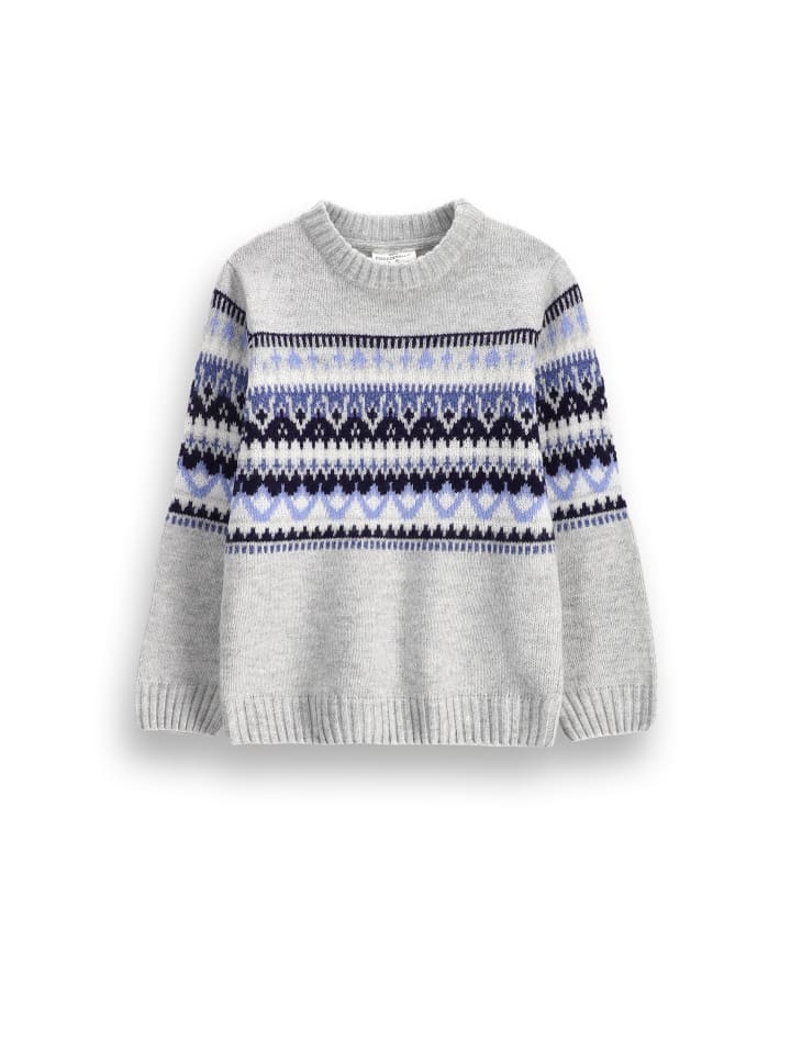 Strickpullover in grau
