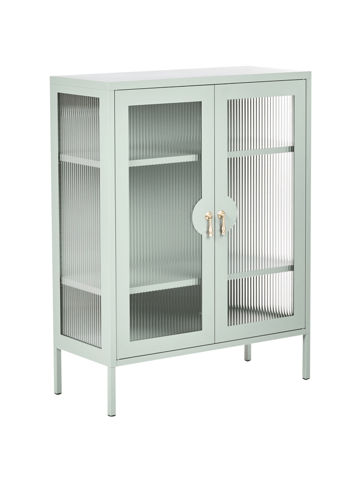 Büroschrank GLEORA in Grün - (W) 80 x (H) 105 x (L) 35 cm