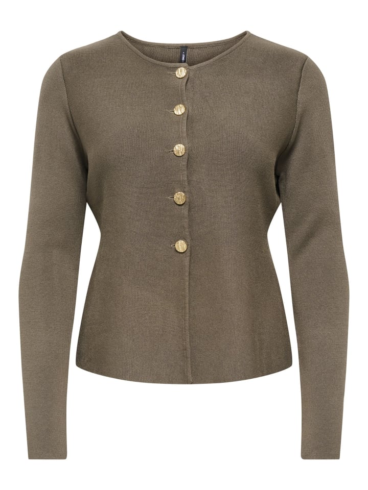 Strickjacke in Canteen