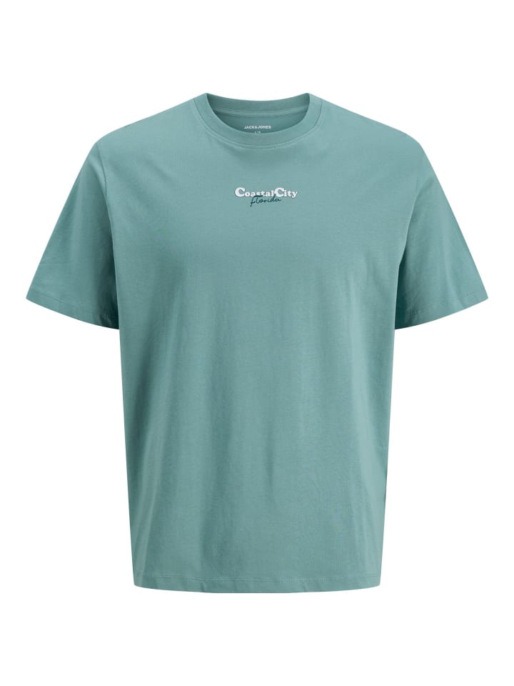 T-shirt in Mineral Blue