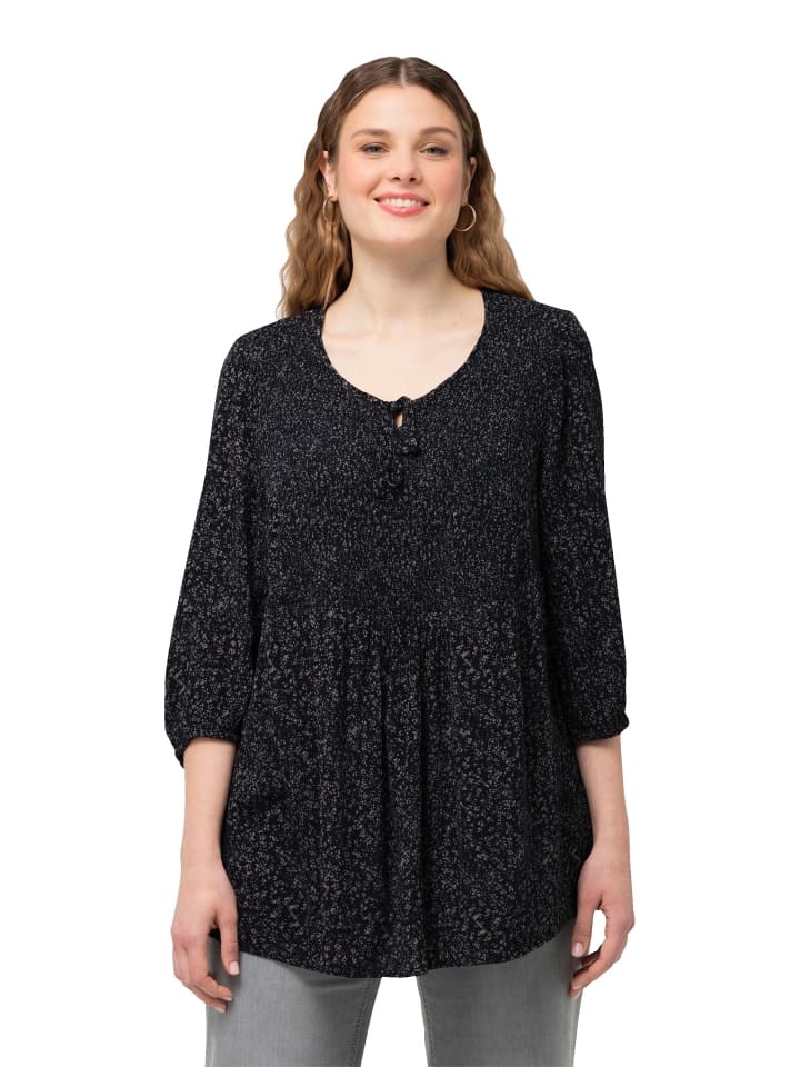 Bluse in schwarz