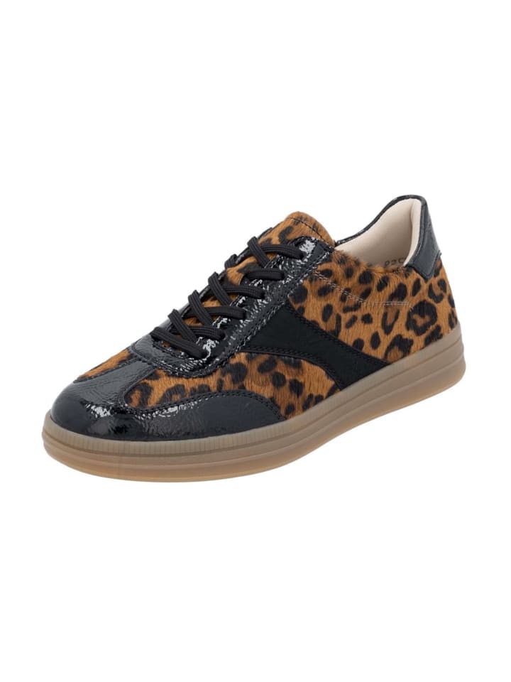 Sportliche Schnürschuhe in Animal