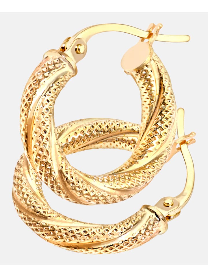 Creolen aus 375 Gelbgold