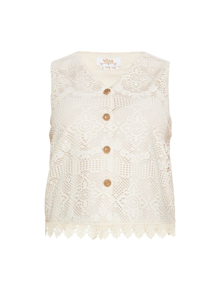 Women Vest in offwhite