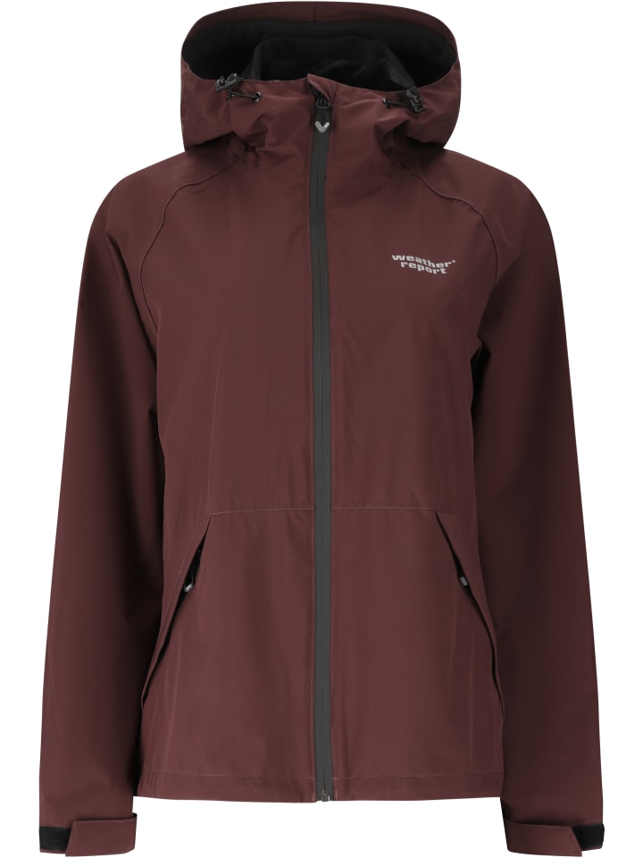 Regenjacke Gust in 4241 Fudge