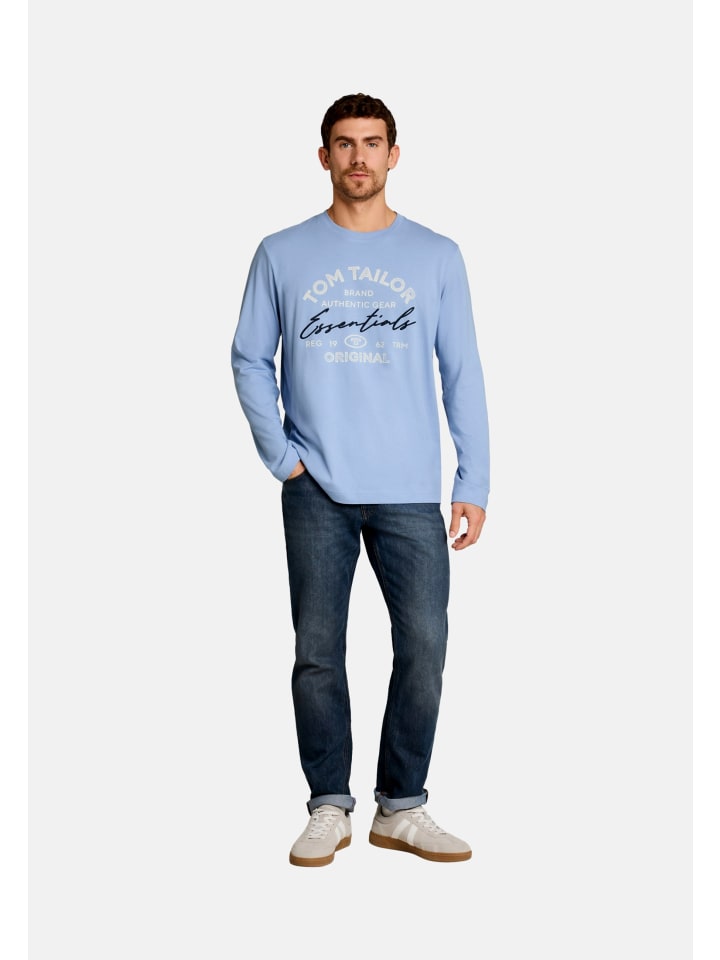 Shirt in hellblau