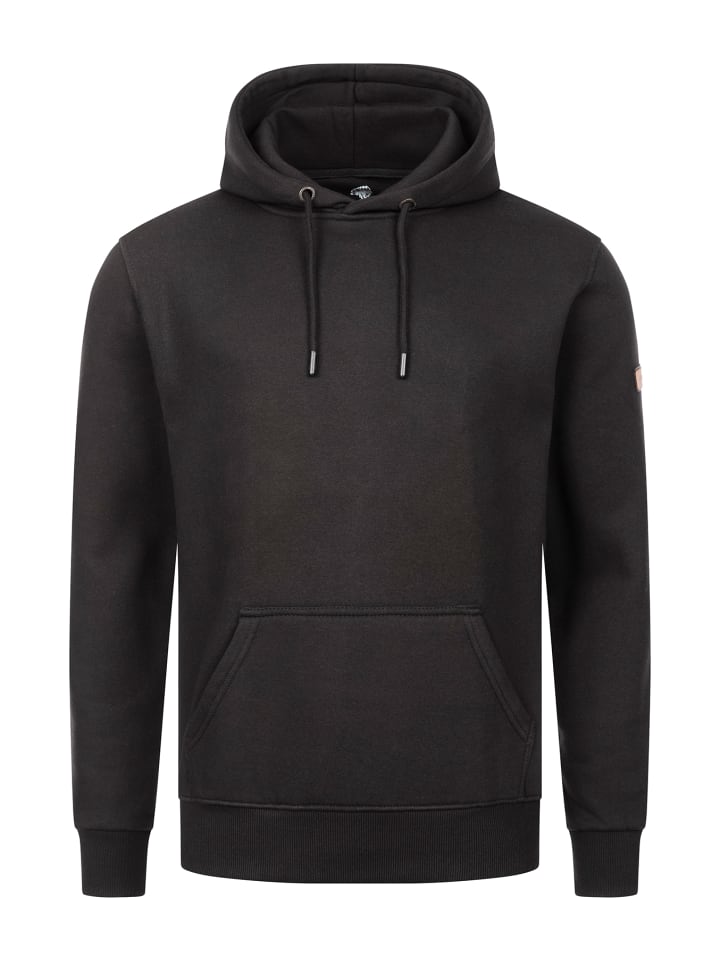 Kapuzenpullover in Schwarz