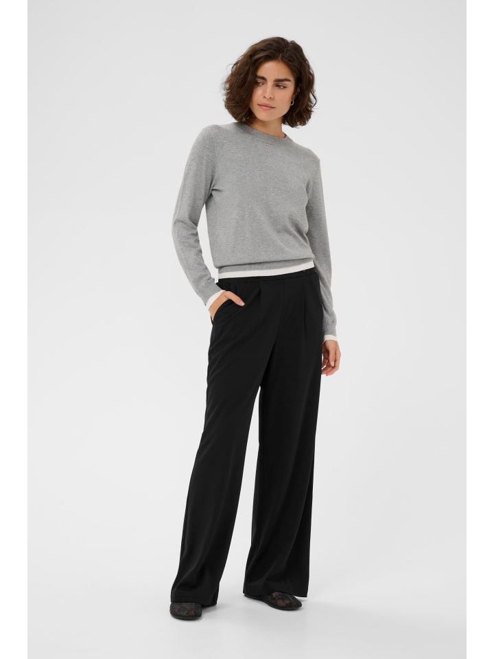 Casual Hose KAphoebe Loose fit in Black Deep