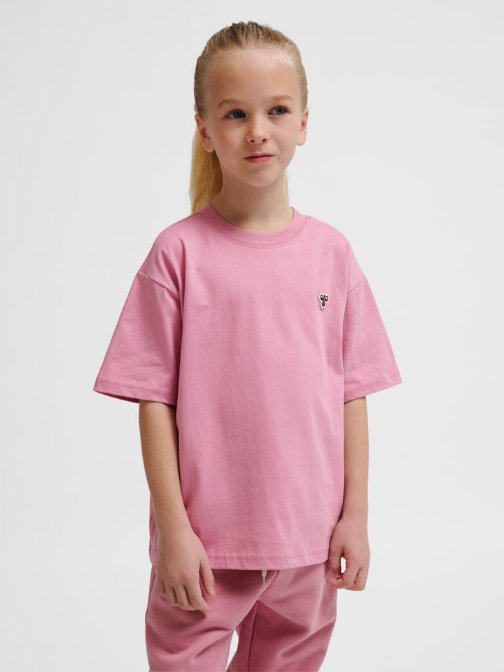 T-Shirt Hmljr Loose Kinder in POLIGNAC