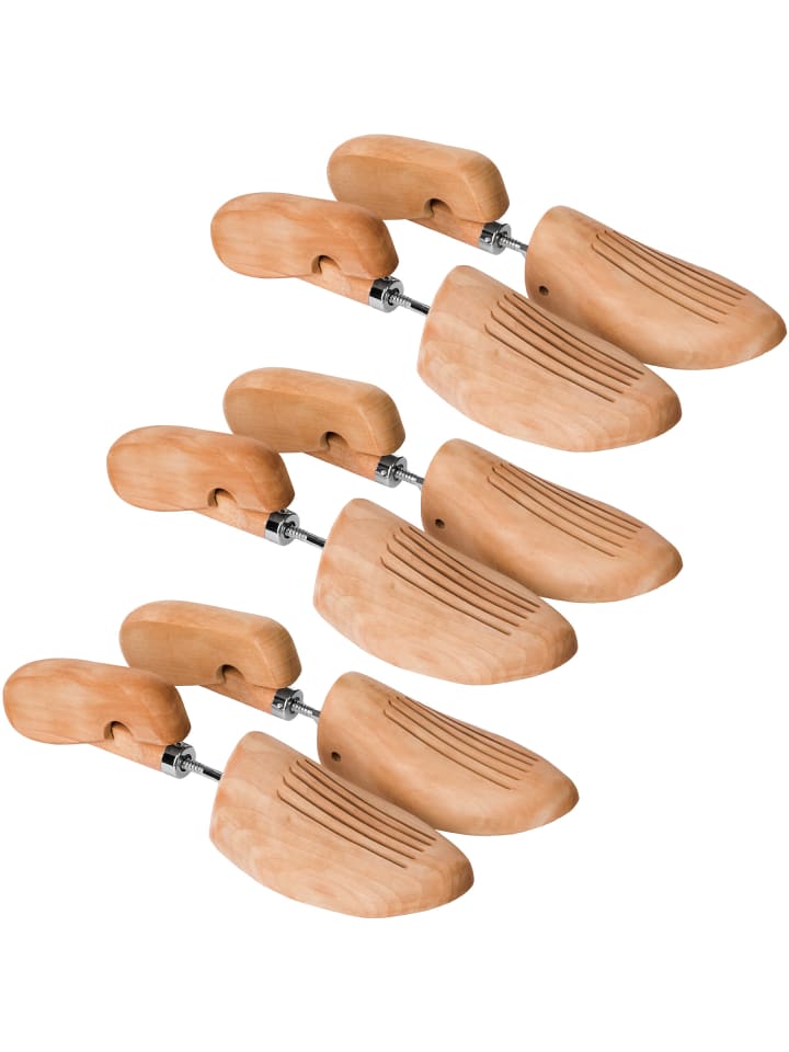 3 Paar Schraubspanner, gute Luftzirkulation
