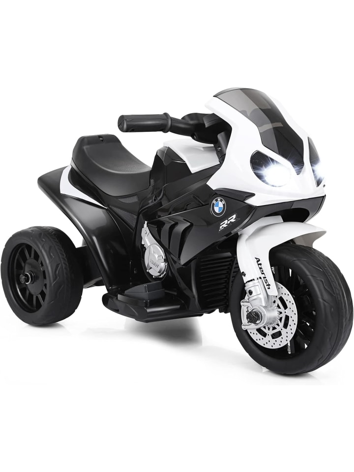 6V Elektro Motorrad BMW von 18-36 Monaten in Weiß