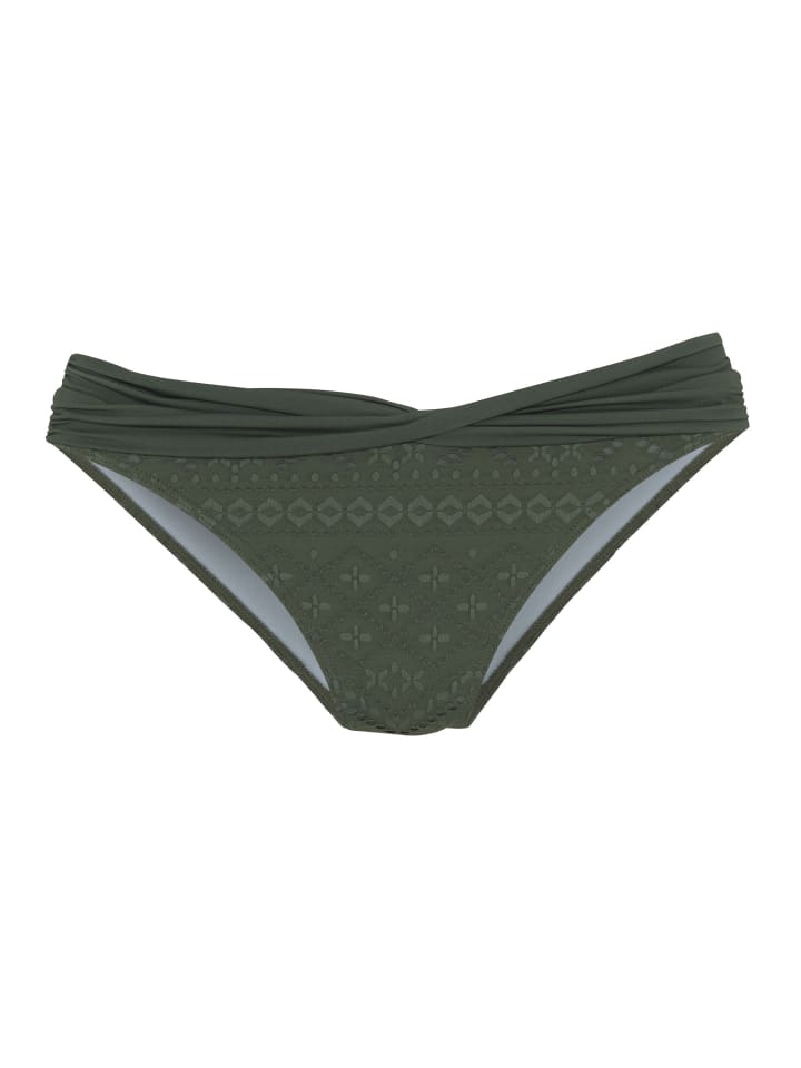 Bikini-Hose in oliv