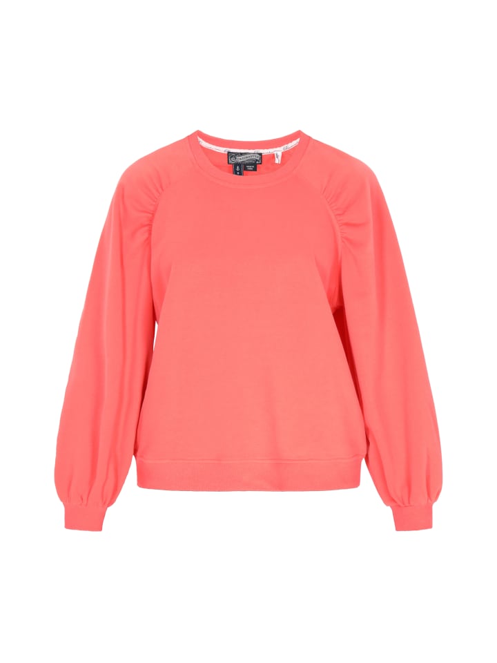 Women Sweatshirt in coral