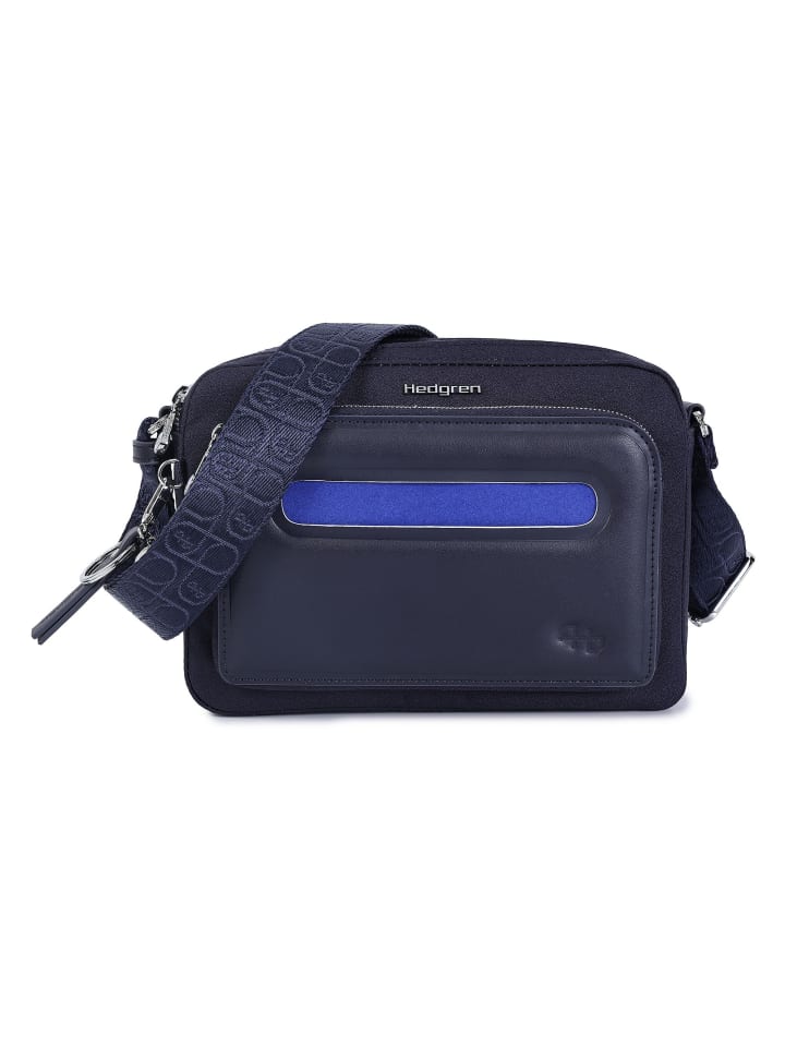 Fika Umhängetasche RFID 24 cm peacoat blue