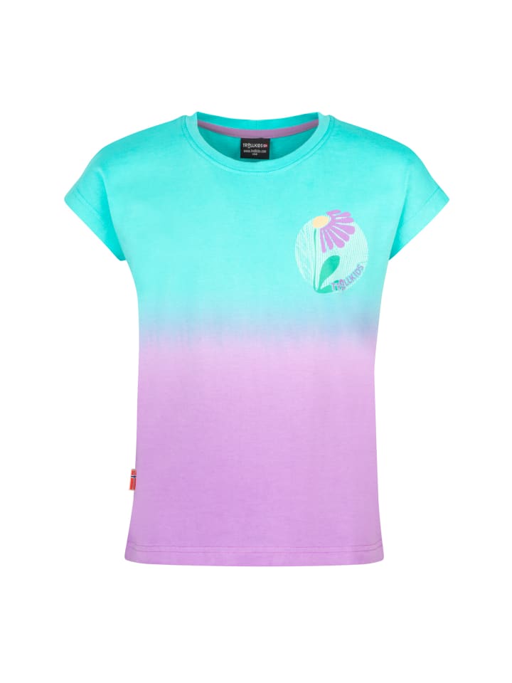 T-Shirt Yttersand in aquamarine