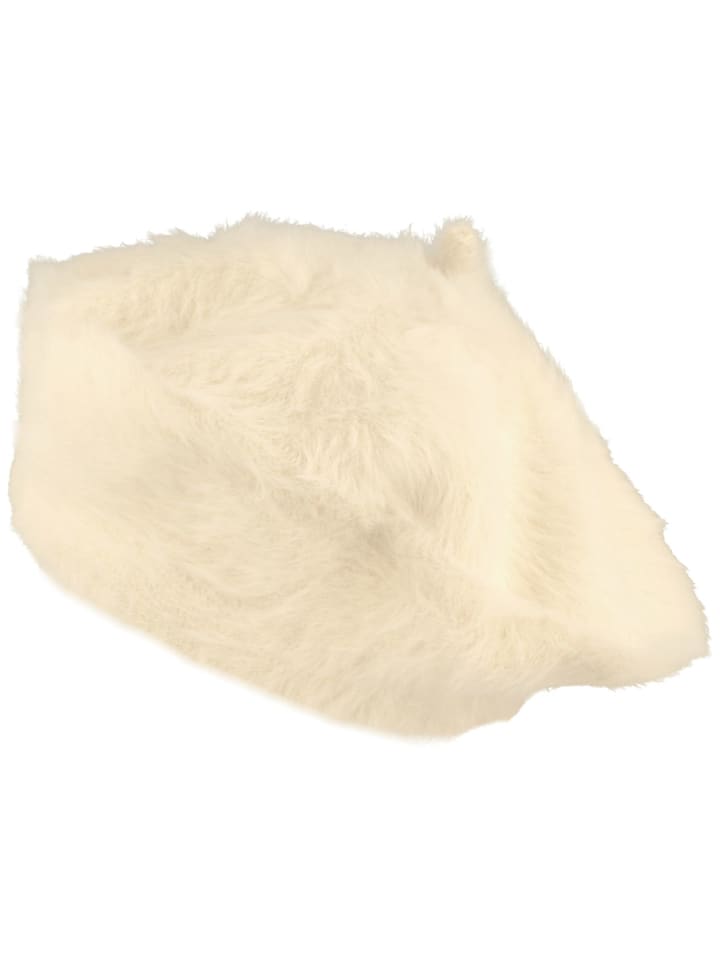 Strickmütze in beige